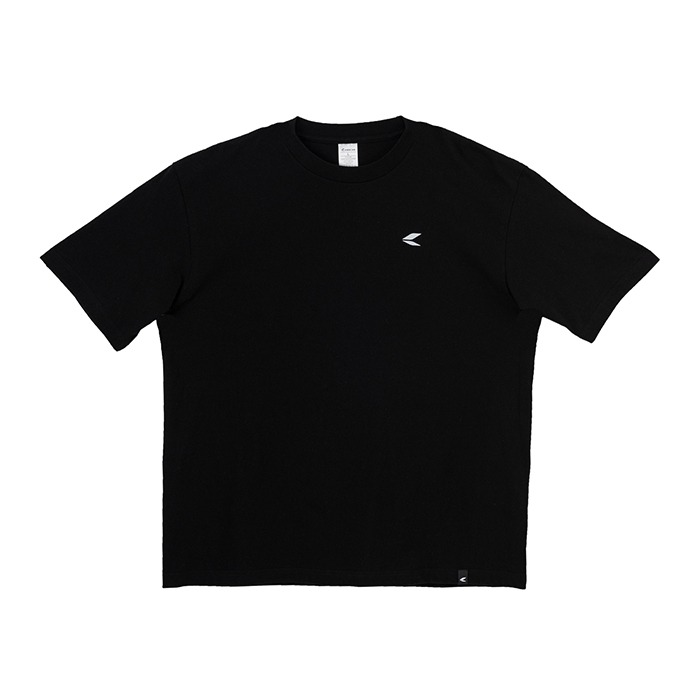 RSU114 스트리트 코믹 오버사이즈 티셔츠 블랙